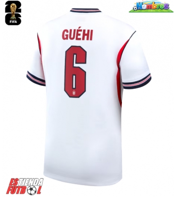 Inglaterra Marc Guehi #6 Primera Equipación Mundial 2026 Manga Corta